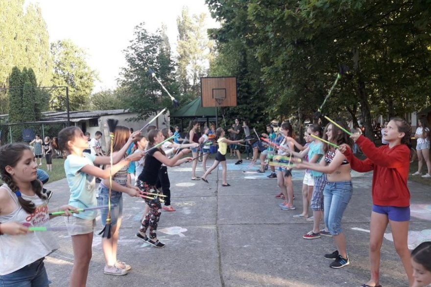 Zsonglőr játszóházas workshop