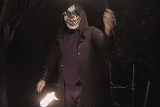 Halloween-i Lidércfény Tűzzsonglőr Show