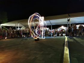 Vonyarcvashegy Csemegeszőlő és Bor Napok Tűzzsonglőr Show
