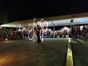 Vonyarcvashegy Csemegeszőlő és Bor Napok Tűzzsonglőr Show