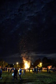 Szent Mihály Napi Vásár Tűzzsonglőr Show