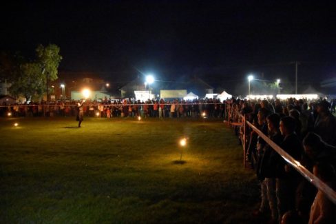 Szent Mihály Napi Vásár Tűzzsonglőr Show