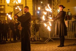 Tokaj Szüreti MÁSnapok Tűzzsonglőr Show