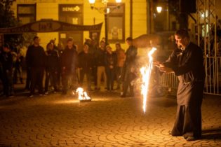 Tokaj Szüreti MÁSnapok Tűzzsonglőr Show