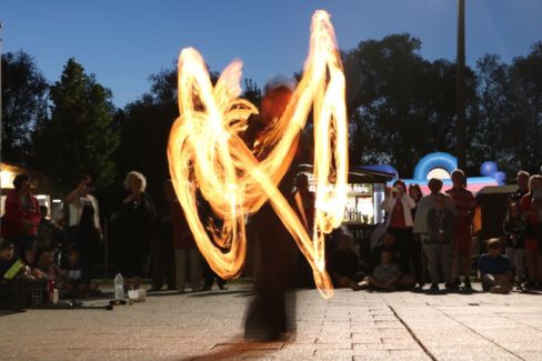 Gyenesdiás Tűzzsonglőr Műsor