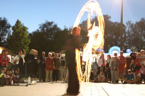 Gyenesdiás Tűzzsonglőr Műsor
