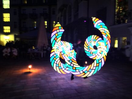 Hunguest Hotel Palota Lobbanáspont Tűzzsonglőr Show