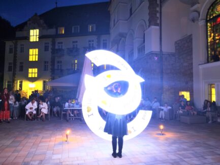 Hunguest Hotel Palota Lobbanáspont Tűzzsonglőr Show