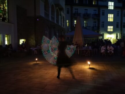 Hunguest Hotel Palota Lobbanáspont Tűzzsonglőr Show