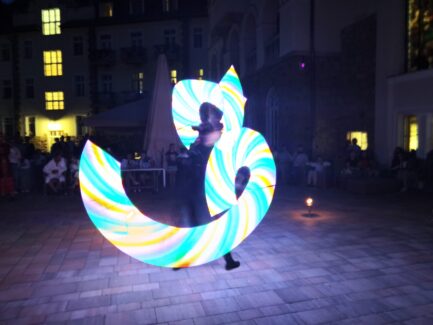 Hunguest Hotel Palota Lobbanáspont Tűzzsonglőr Show