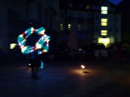 Hunguest Hotel Palota Lobbanáspont Tűzzsonglőr Show