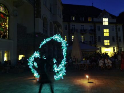Hunguest Hotel Palota Lobbanáspont Tűzzsonglőr Show