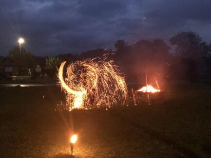 Sajókeresztúr Mihály Napi Tűzgyújtás 2022