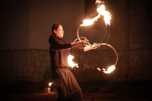 Szirmabesenyő farsang-Lobbanáspont Tűzzsonglőr Show 2023