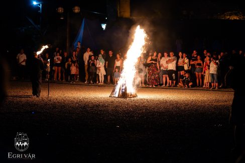 Egri Vár Végvári Vitézségek-Lobbanáspont Tűzzsonglőr Műsor 2023
