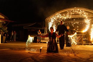 Bükkszenterzsébet Malomház Megnyitó Lobbanáspont Tűzzsonglőr produkció
