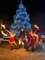Mosonmagyaróvár Advent tűzzsonglőr műsor