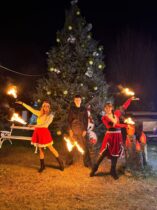 Mosonmagyaróvár Advent tűzzsonglőr műsor