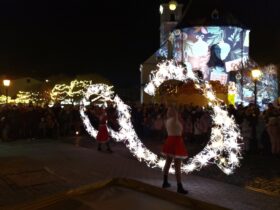 Mosonmagyaróvár Advent tűzzsonglőr műsor