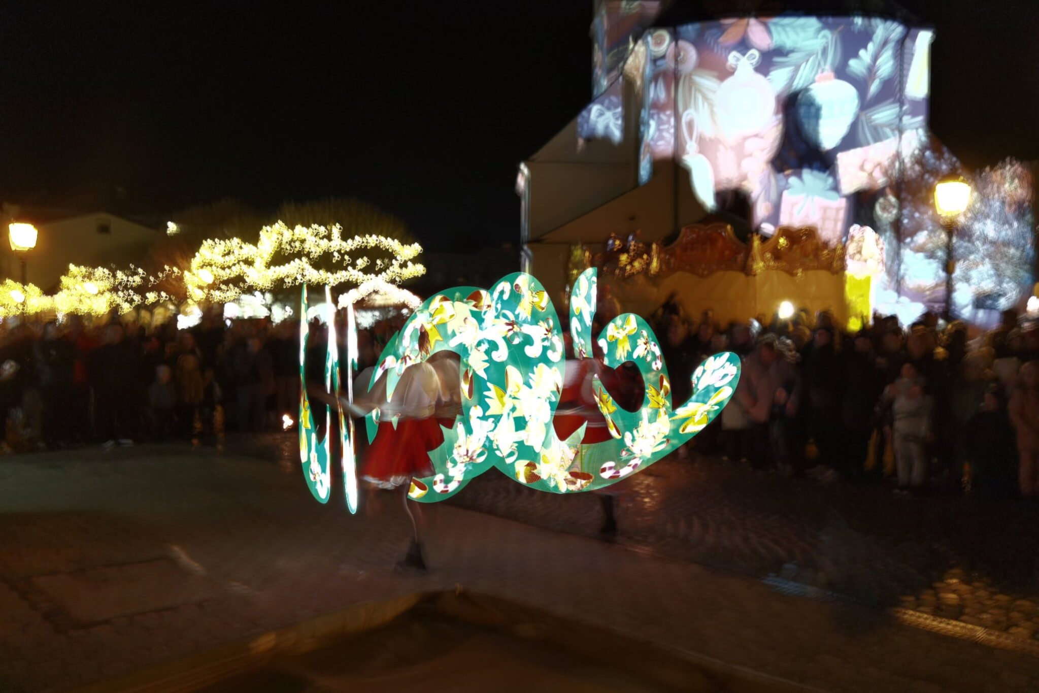 Mosonmagyaróvár Advent tűzzsonglőr műsor