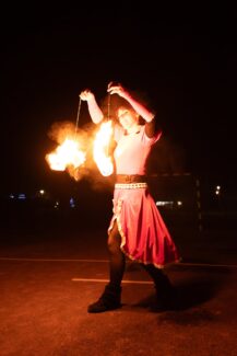 Kótaj Karácsonyi Tűzzsonglőr Műsor 2025