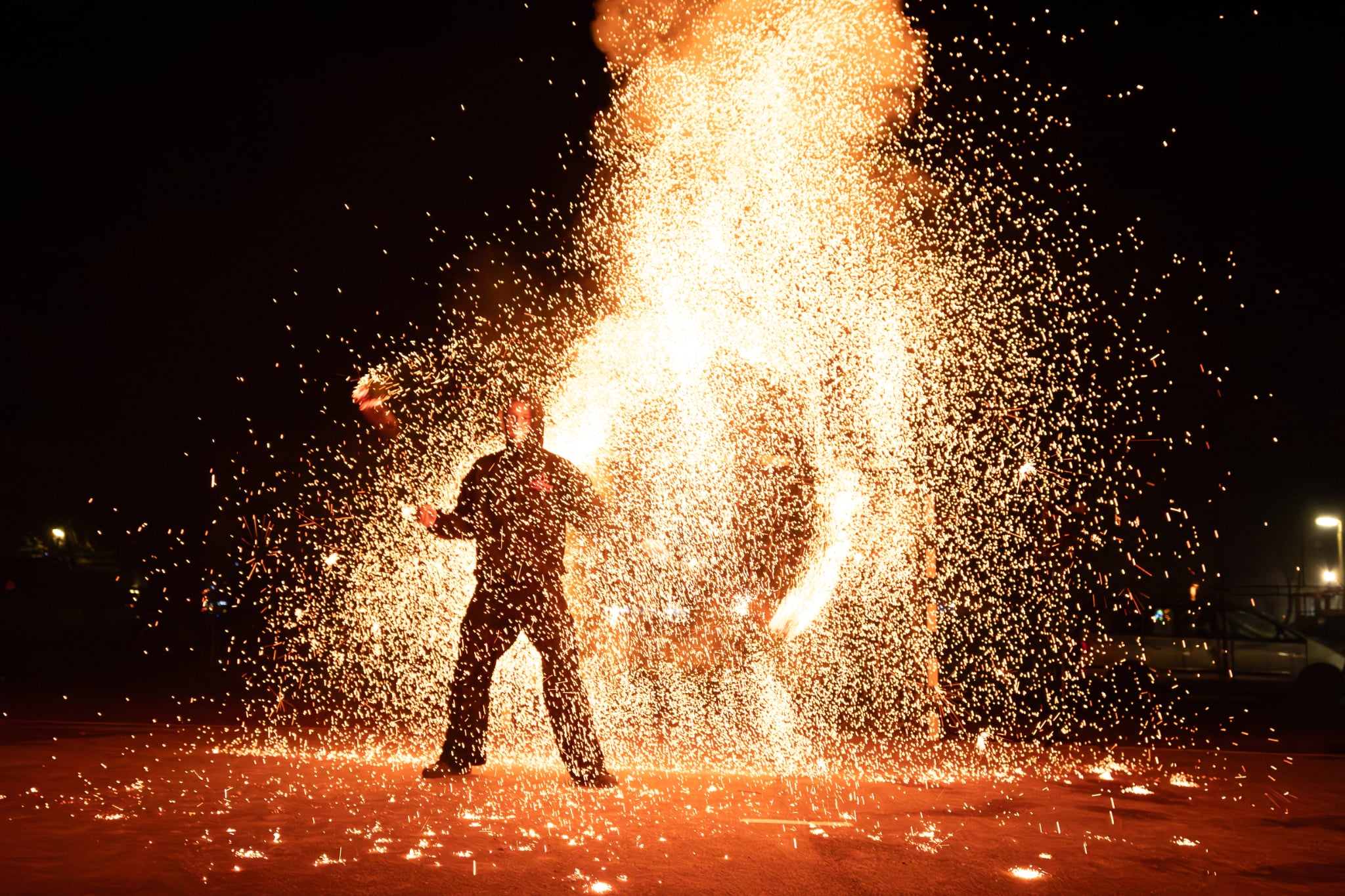 Kótaj Karácsonyi Tűzzsonglőr Műsor 2025