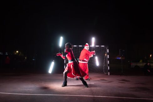 Kótaj Karácsonyi Tűzzsonglőr Műsor 2025