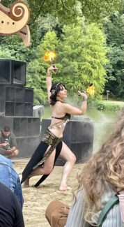 Manas Fesztivál Tűzzsonglőr Műsor 2025