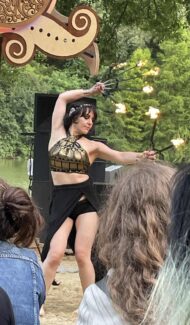 Manas Fesztivál Tűzzsonglőr Műsor 2025