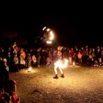 Miskolc Halloween Lidércfény Tűzzsonglőr Műsor 2025