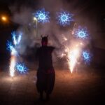 Bátor-Farsang Téltemetés télűzés tűzzsonglőr műsor