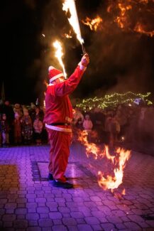 Mosonmagyaróvár Adventi Tűzzsonglőr Műsor 2025