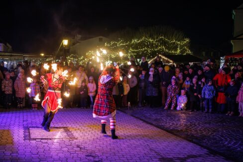 Mosonmagyaróvár Adventi Tűzzsonglőr Műsor 2025