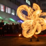 Budapest Céges Karácsonyi Tűzzsonglőr Műsor 2025