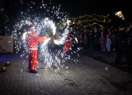Mosonmagyaróvár Adventi Tűzzsonglőr Műsor 2025