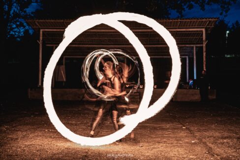 Endrefalva Szent Mihály Napi Tűzgyújtás Tűzzsonglőr Műsor 2025