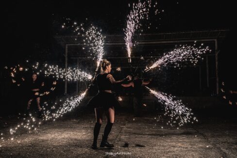 Endrefalva Szent Mihály Napi Tűzgyújtás Tűzzsonglőr Műsor 2025