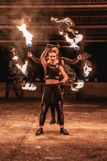 Endrefalva Szent Mihály Napi Tűzgyújtás Tűzzsonglőr Műsor 2025