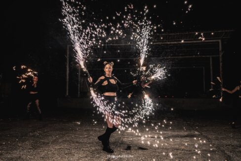 Endrefalva Szent Mihály Napi Tűzgyújtás Tűzzsonglőr Műsor 2025