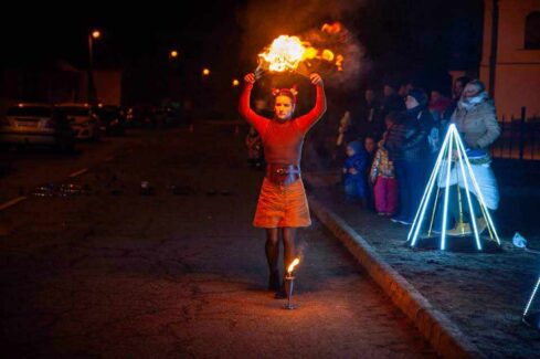 Gégény Advent Tűzzsonglőr Műsor 2025