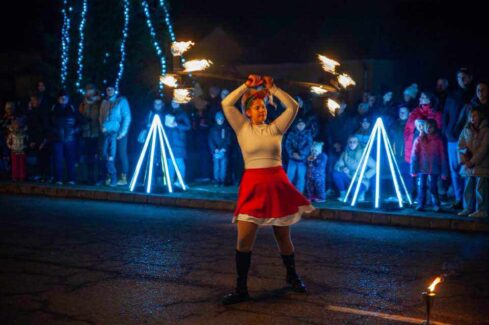 Gégény Advent Tűzzsonglőr Műsor 2025