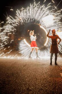 Gégény Advent Tűzzsonglőr Műsor 2025