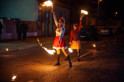 Gégény Advent Tűzzsonglőr Műsor 2025