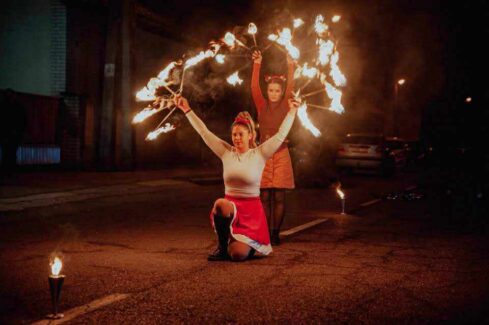 Gégény Advent Tűzzsonglőr Műsor 2025