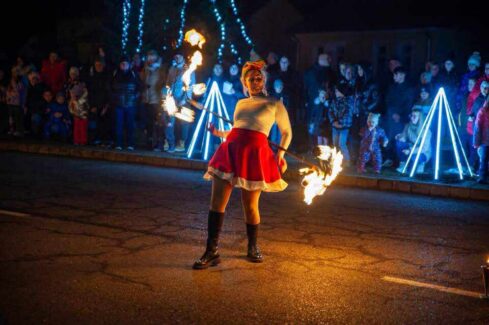 Gégény Advent Tűzzsonglőr Műsor 2025