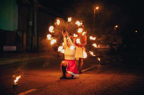 Gégény Advent Tűzzsonglőr Műsor 2025