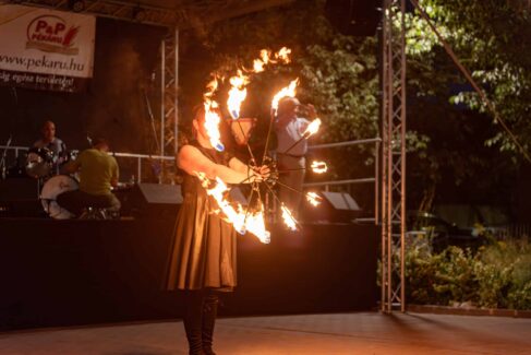 Kiskunfélegyháza Halfőzőnap Tűzzsonglőr Műsor 2025