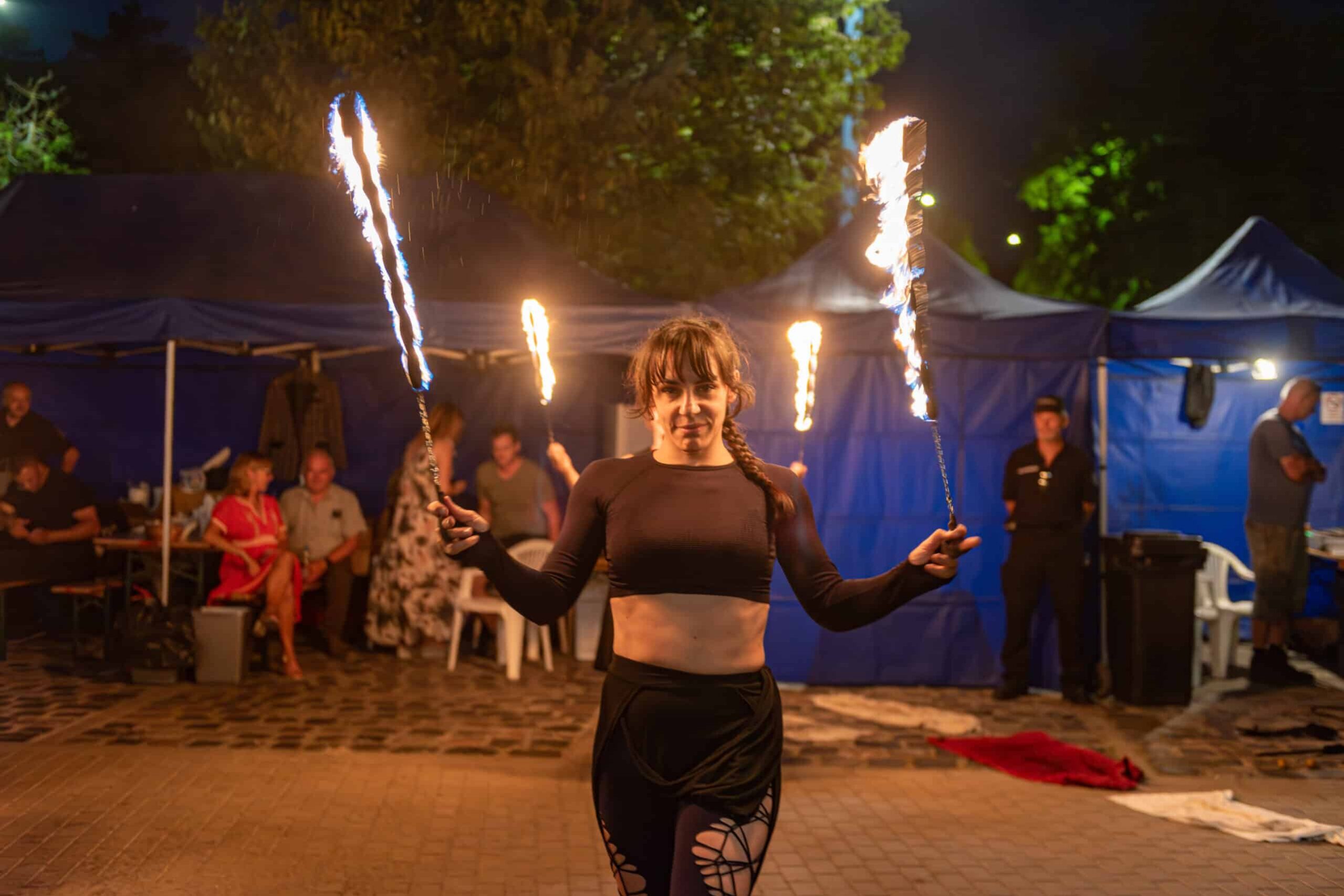 Kiskunfélegyháza Halfőzőnap Tűzzsonglőr Műsor 2025