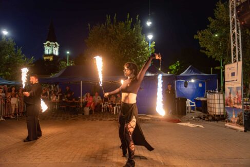 Kiskunfélegyháza Halfőzőnap Tűzzsonglőr Műsor 2025